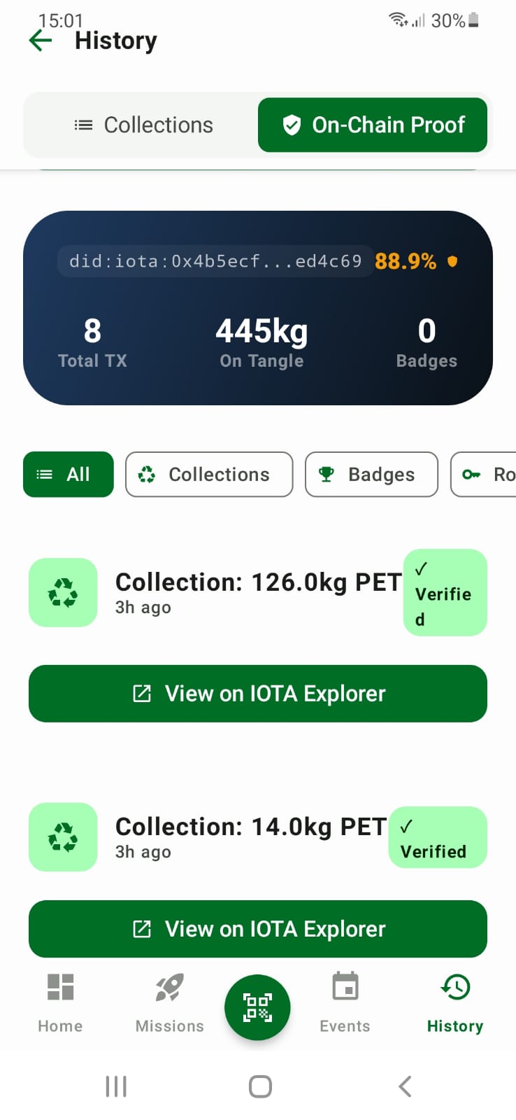 Blockchain Proof